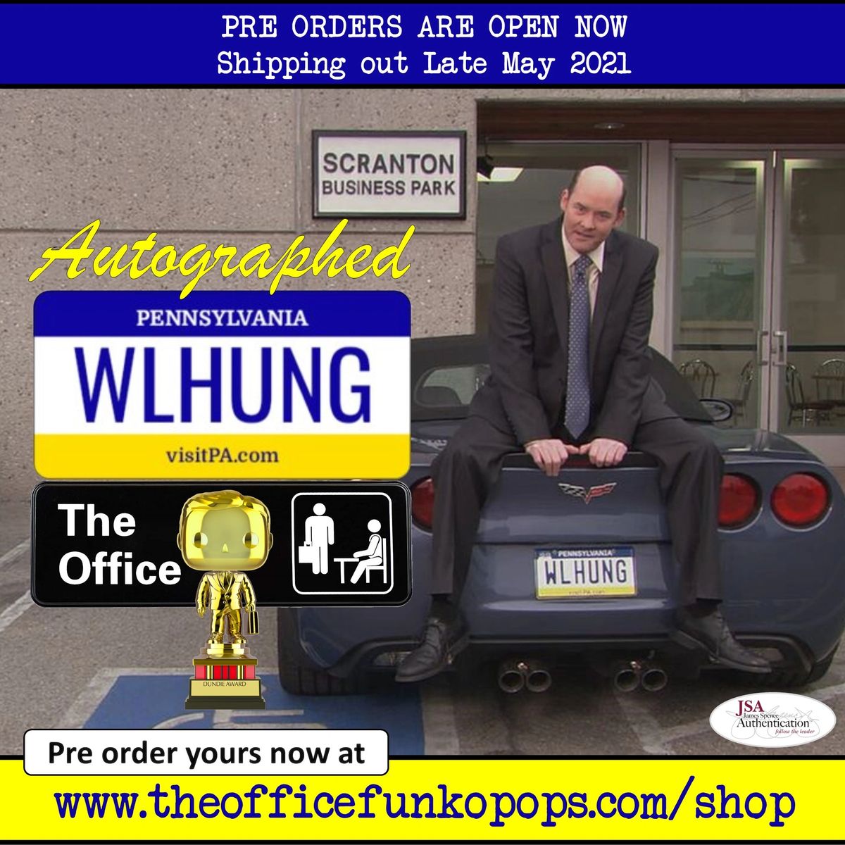 License Plate Todd Packer The Office replica Electronics